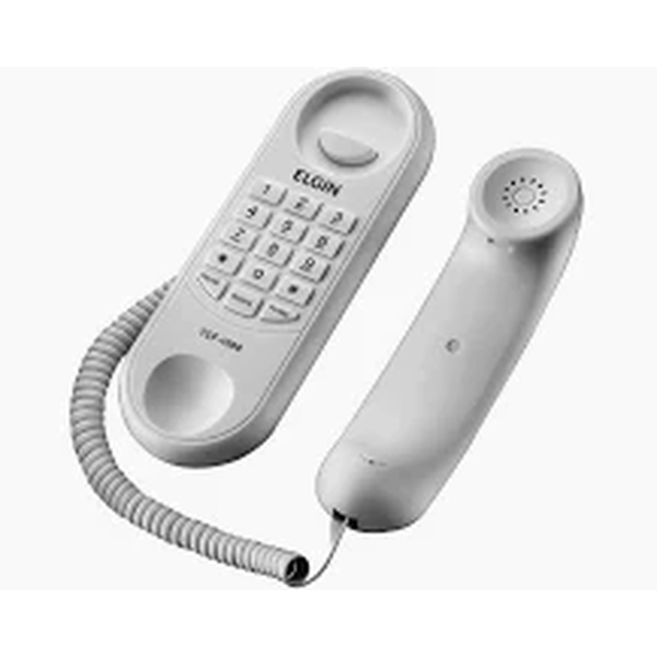 telefone gôndola tcf1000 branco compatível pabx flash redial